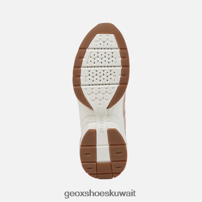 Geox BLL84T125 Alhour Woman Dark Skin/Off White