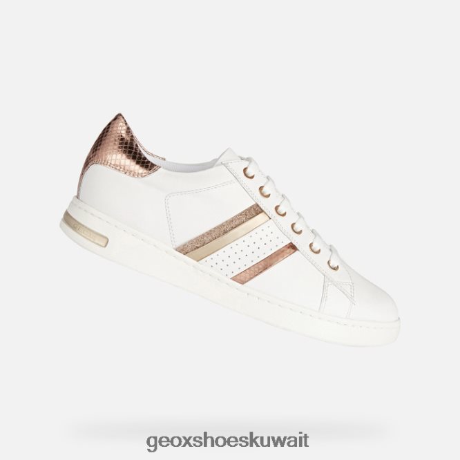Geox BLL84T145 Jaysen Woman White/Rose Gold