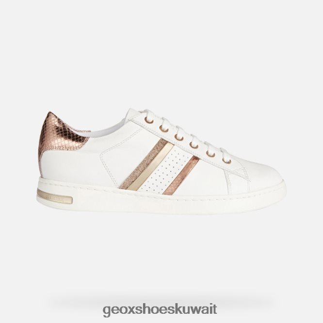 Geox BLL84T145 Jaysen Woman White/Rose Gold