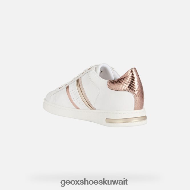 Geox BLL84T145 Jaysen Woman White/Rose Gold