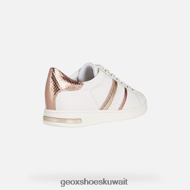 Geox BLL84T145 Jaysen Woman White/Rose Gold