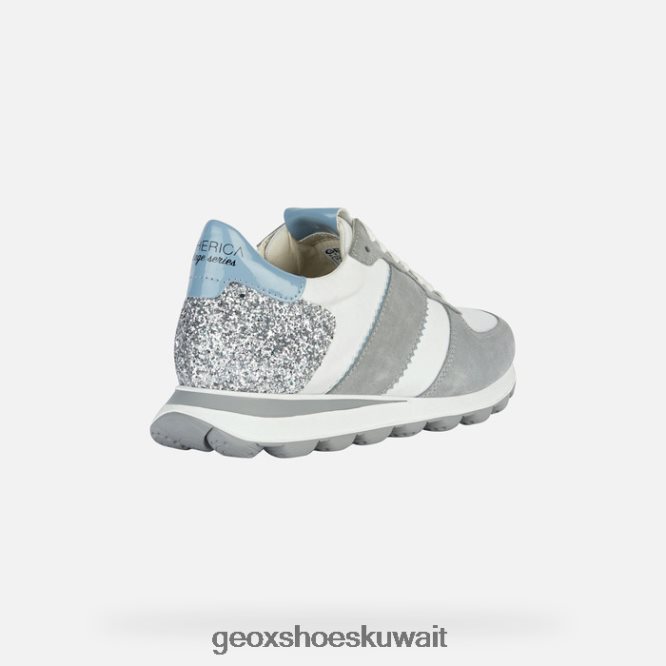 Geox BLL84T1657 Spherica Vseries Woman Light Grey/White