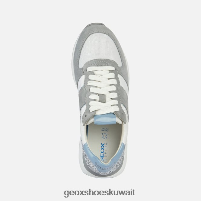 Geox BLL84T1657 Spherica Vseries Woman Light Grey/White