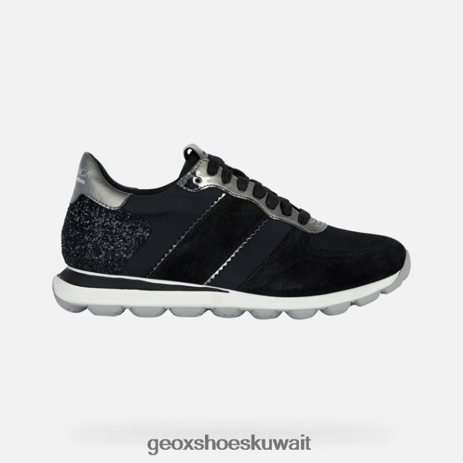 Geox BLL84T1659 Spherica Vseries Woman Black/Gun
