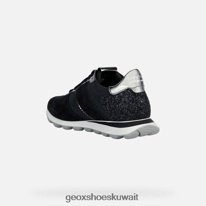 Geox BLL84T1659 Spherica Vseries Woman Black/Gun