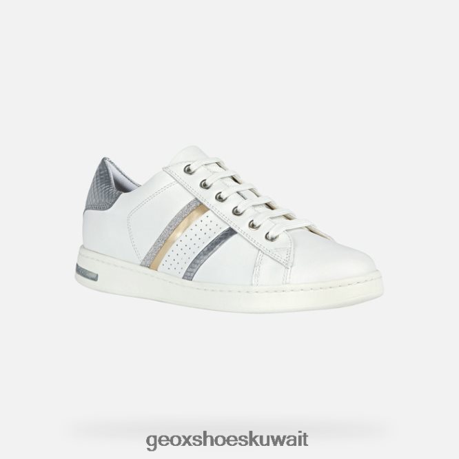 Geox BLL84T1692 Jaysen Woman White/Silver
