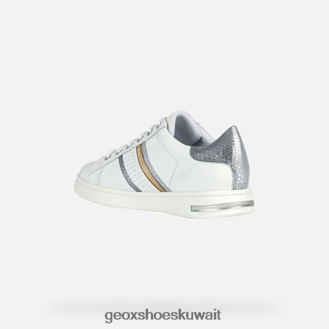 Geox BLL84T1692 Jaysen Woman White/Silver