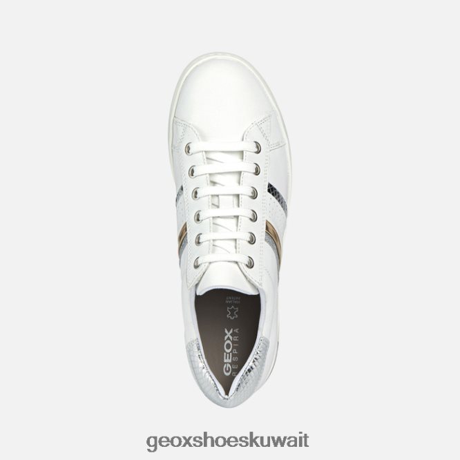 Geox BLL84T1692 Jaysen Woman White/Silver