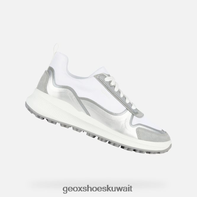 Geox BLL84T1700 Pg1X Woman Light Grey/White