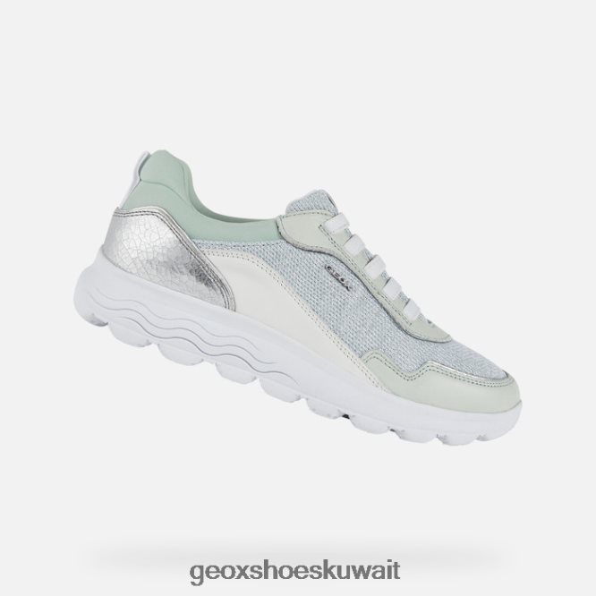 Geox BLL84T1730 Spherica Woman Mint/White