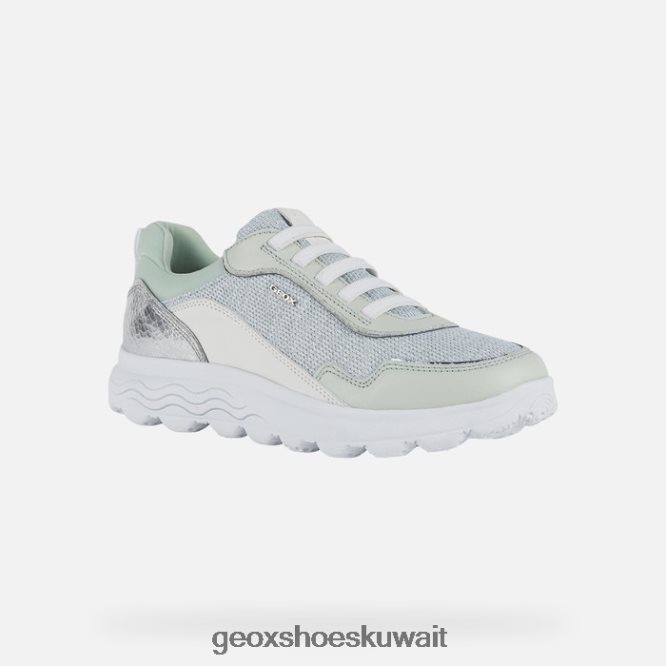 Geox BLL84T1730 Spherica Woman Mint/White