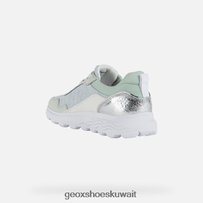 Geox BLL84T1730 Spherica Woman Mint/White