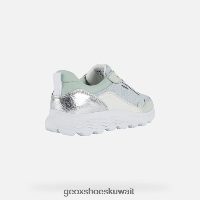 Geox BLL84T1730 Spherica Woman Mint/White