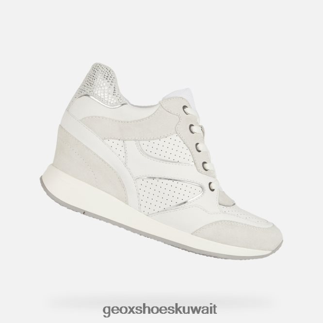 Geox BLL84T1731 Nydame Woman White/Off White