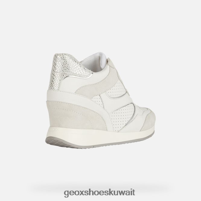 Geox BLL84T1731 Nydame Woman White/Off White