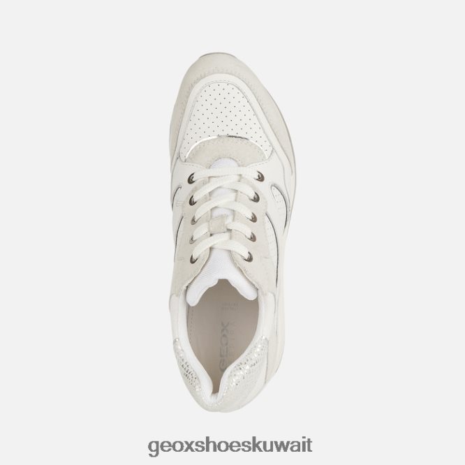 Geox BLL84T1731 Nydame Woman White/Off White