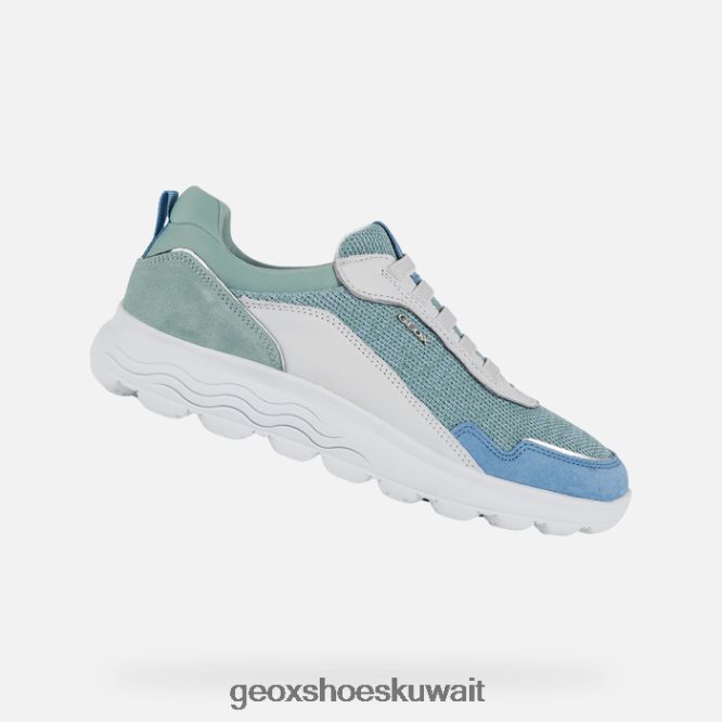 Geox BLL84T18 Spherica Woman White/Green