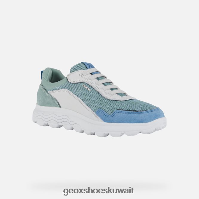 Geox BLL84T18 Spherica Woman White/Green