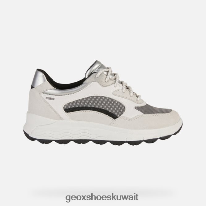 Geox BLL84T194 Spherica 4X4 Abx Woman Off White/Dark Grey