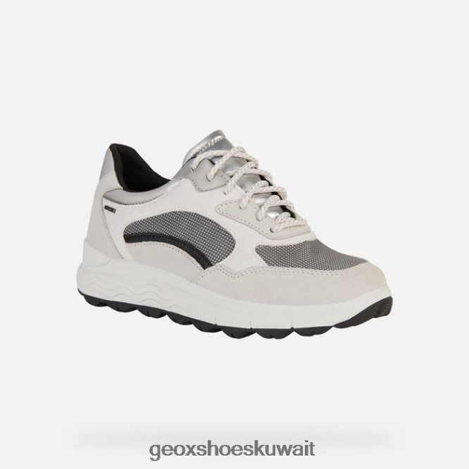 Geox BLL84T194 Spherica 4X4 Abx Woman Off White/Dark Grey