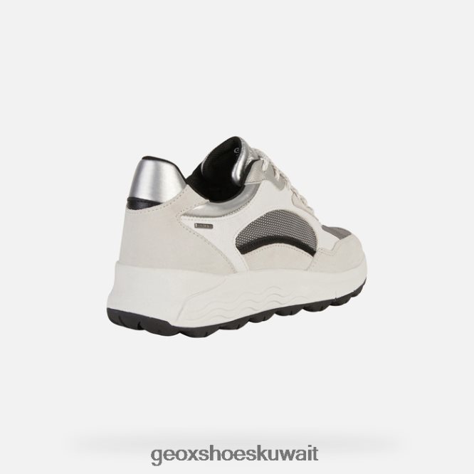 Geox BLL84T194 Spherica 4X4 Abx Woman Off White/Dark Grey