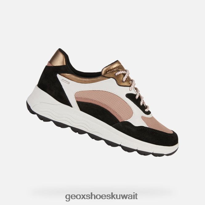 Geox BLL84T195 Spherica 4X4 Abx Woman Black/Dark Rose