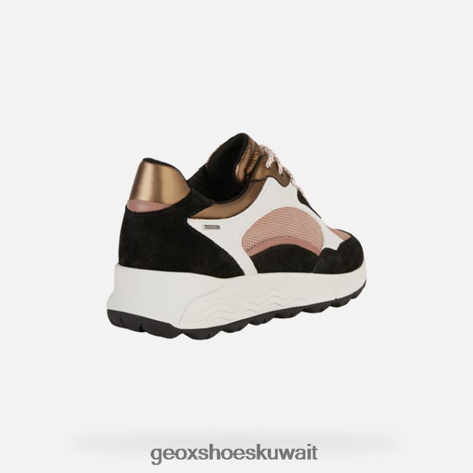 Geox BLL84T195 Spherica 4X4 Abx Woman Black/Dark Rose