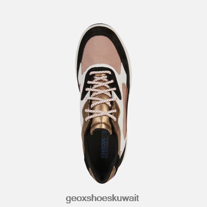 Geox BLL84T195 Spherica 4X4 Abx Woman Black/Dark Rose