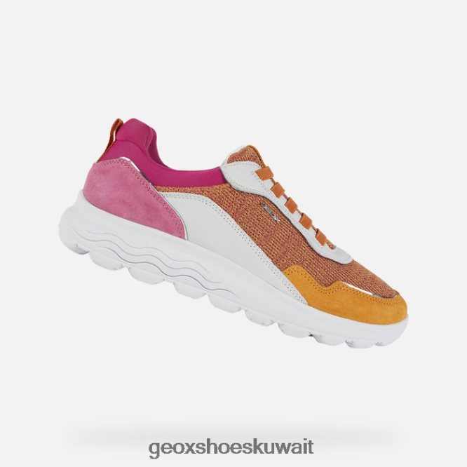 Geox BLL84T20 Spherica Woman Orange/Fuchsia