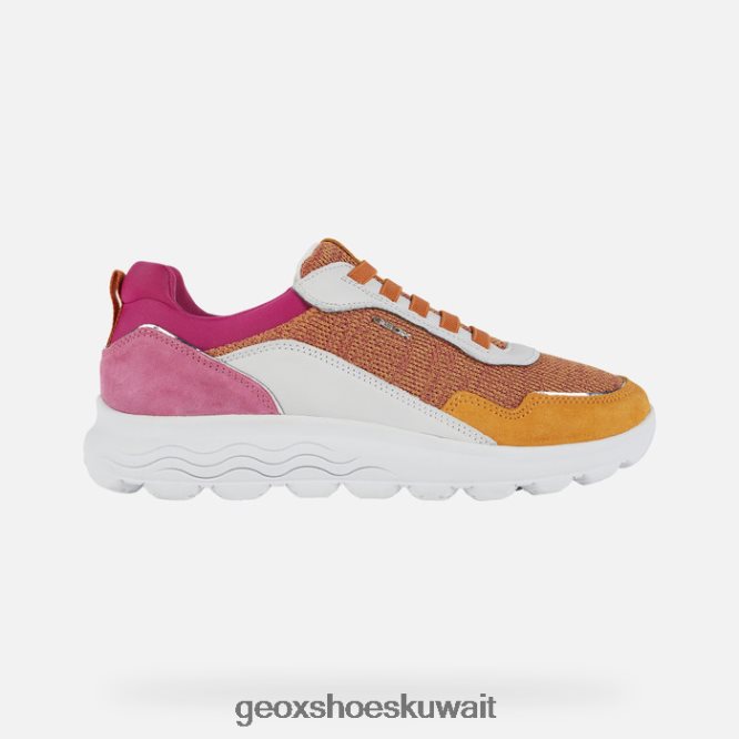 Geox BLL84T20 Spherica Woman Orange/Fuchsia