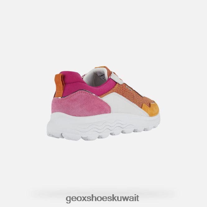 Geox BLL84T20 Spherica Woman Orange/Fuchsia