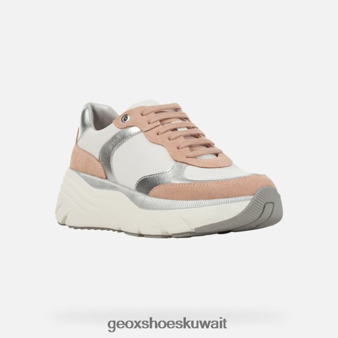 Geox BLL84T224 Diamanta Woman White/Nude