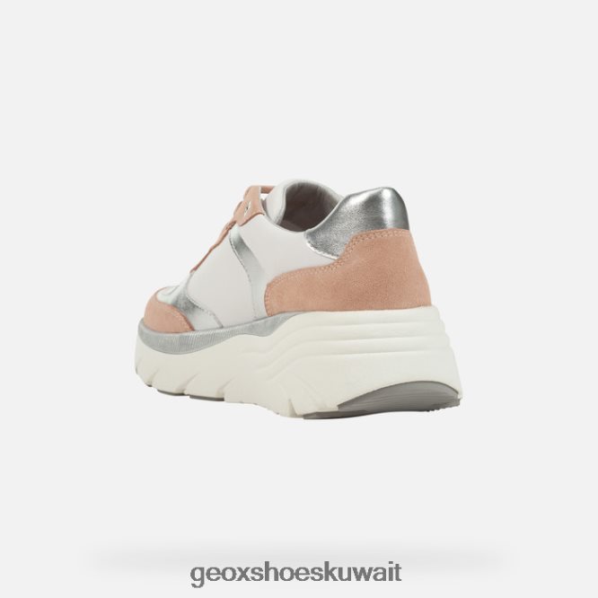 Geox BLL84T224 Diamanta Woman White/Nude