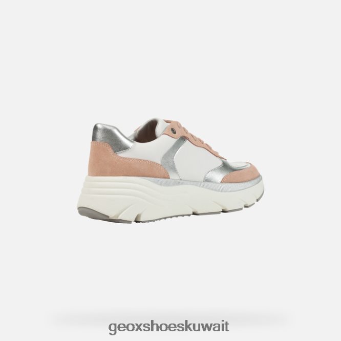 Geox BLL84T224 Diamanta Woman White/Nude