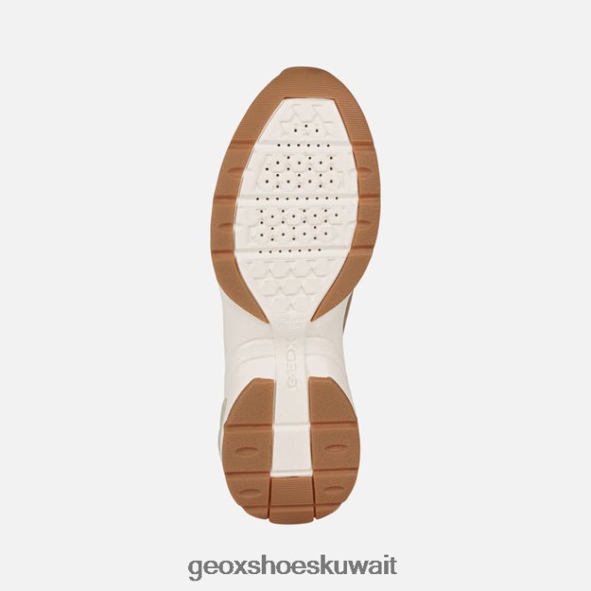 Geox BLL84T245 Alhour Woman Ice/Dark Beige