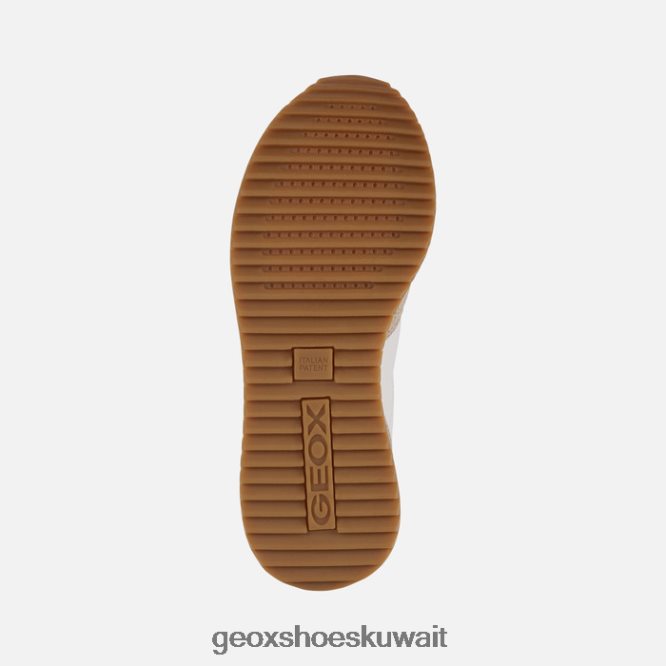 Geox BLL84T250 Doralea Woman White/Lt Taupe