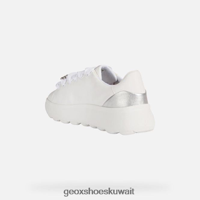 Geox BLL84T267 Spherica Ec4.1 Woman White/Silver