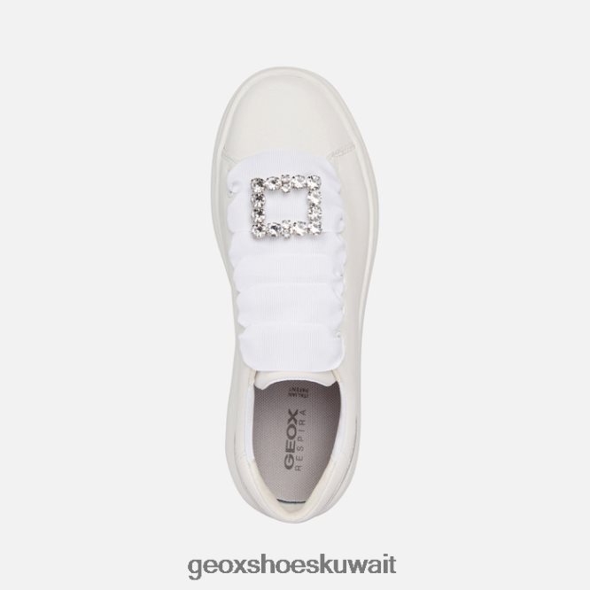 Geox BLL84T267 Spherica Ec4.1 Woman White/Silver