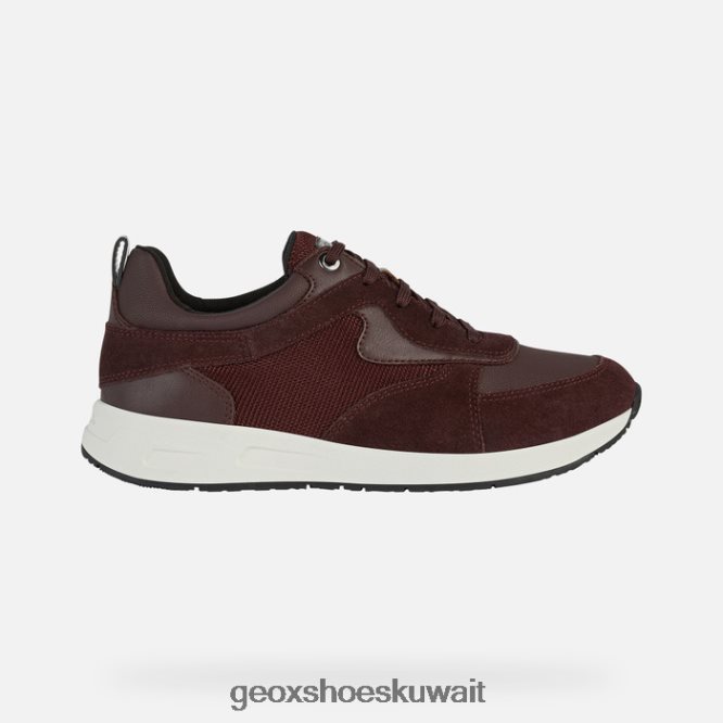 Geox BLL84T287 Bulmya Woman Dark Burgundy/Wine