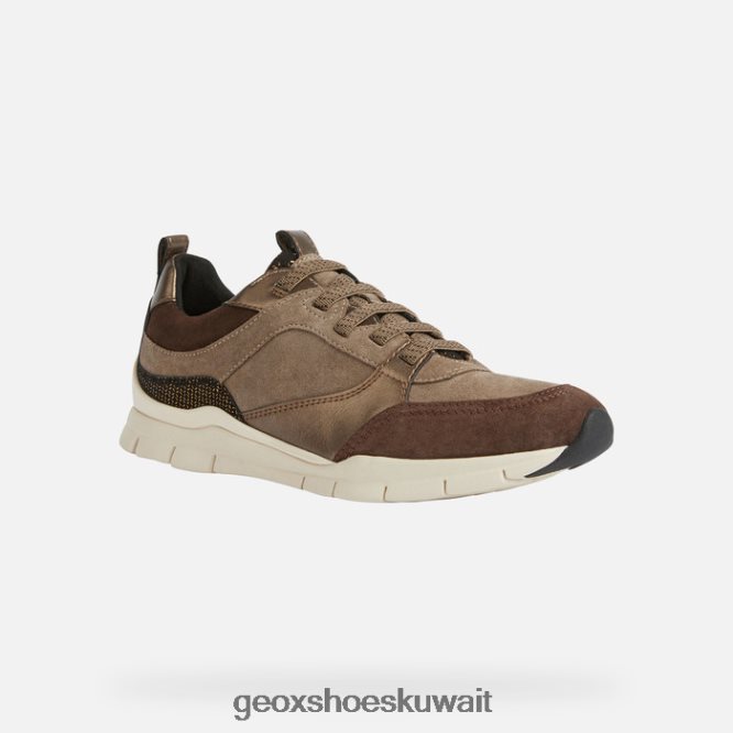 Geox BLL84T294 Sukie Woman Coffee/Dark Beige