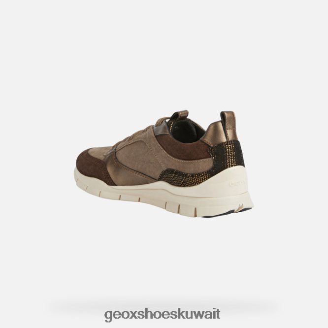 Geox BLL84T294 Sukie Woman Coffee/Dark Beige