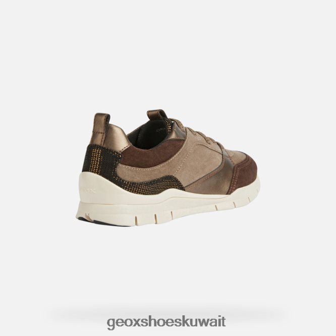 Geox BLL84T294 Sukie Woman Coffee/Dark Beige