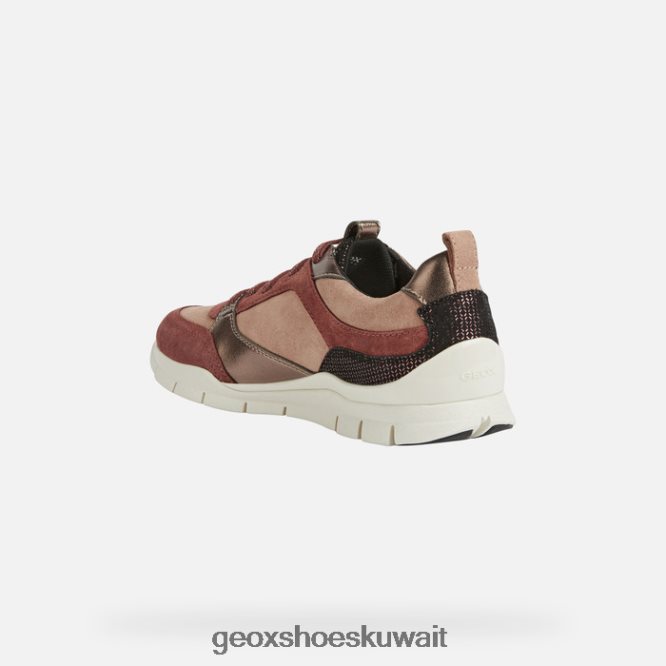 Geox BLL84T295 Sukie Woman Mahogany/Dark Rose