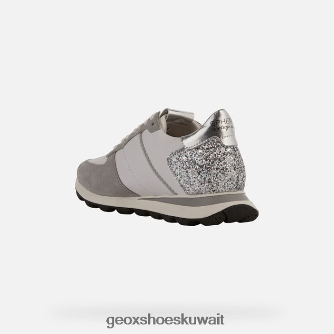 Geox BLL84T330 Spherica Vseries Woman White/Silver