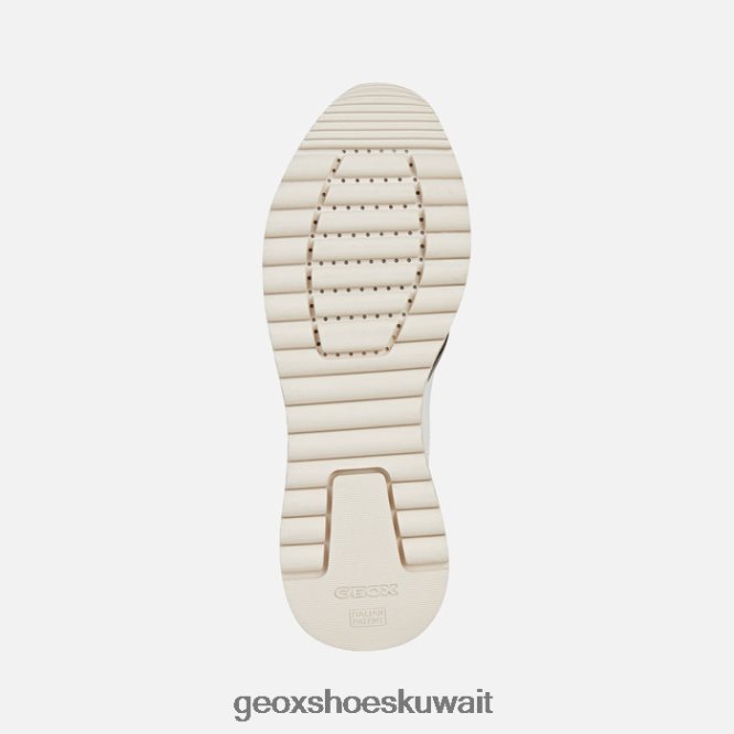 Geox BLL84T332 Desya Woman White/Lt Taupe