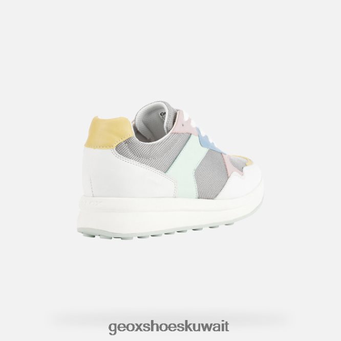 Geox BLL84T348 Runntix Woman Light Grey/White