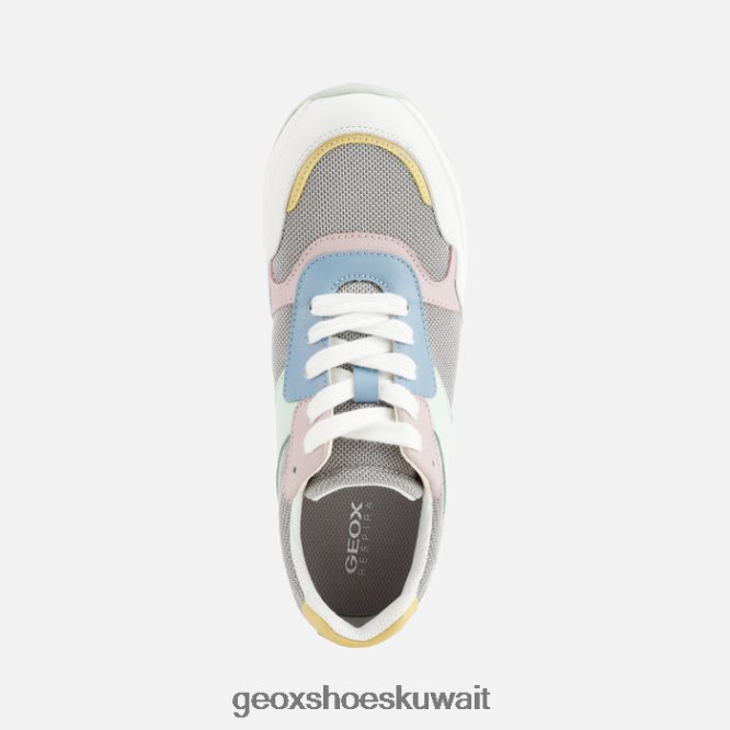 Geox BLL84T348 Runntix Woman Light Grey/White