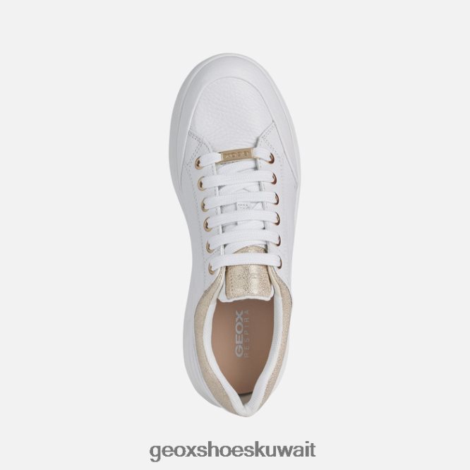 Geox BLL84T376 Dalyla Woman White/Champagne
