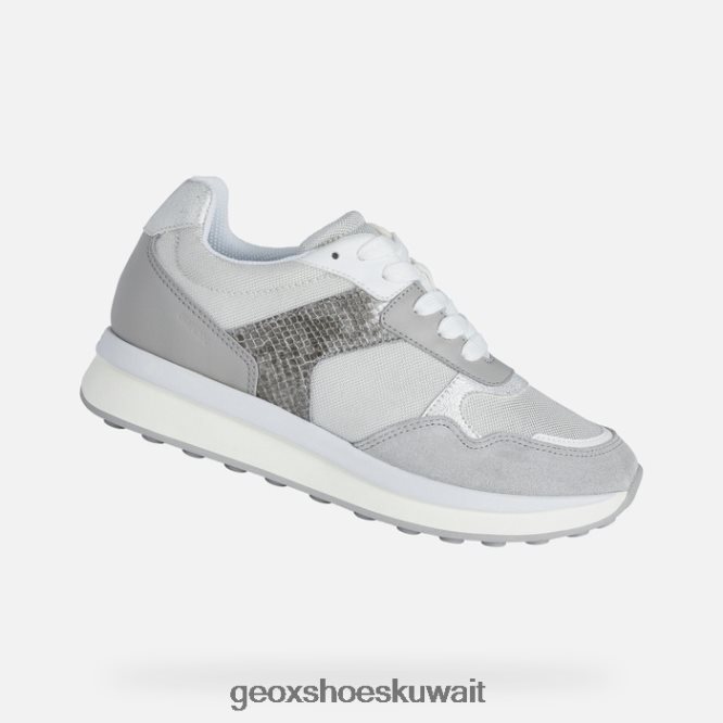 Geox BLL84T381 Runntix Woman Silver/Light Grey