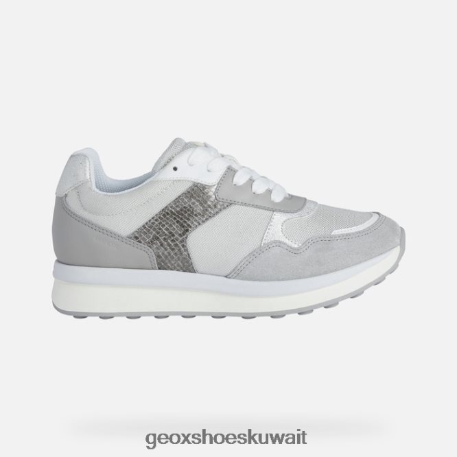 Geox BLL84T381 Runntix Woman Silver/Light Grey